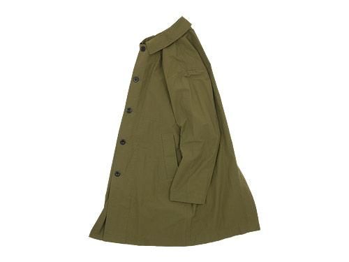 MHL. WASHED COTTON POPLIN COAT 181ARMY GREEN ̥󥺡