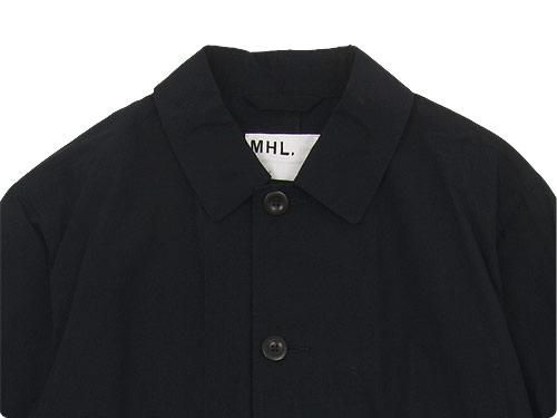 MHL. WASHED COTTON POPLIN COAT 121NAVY ̥󥺡