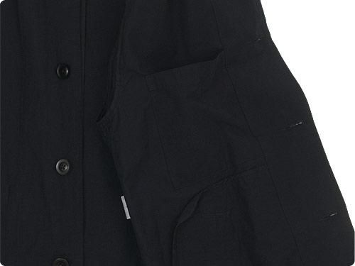 MHL. WASHED COTTON POPLIN COAT 121NAVY ̥󥺡