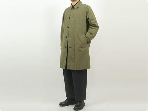 MHL. WASHED COTTON POPLIN COAT 121NAVY ̥󥺡