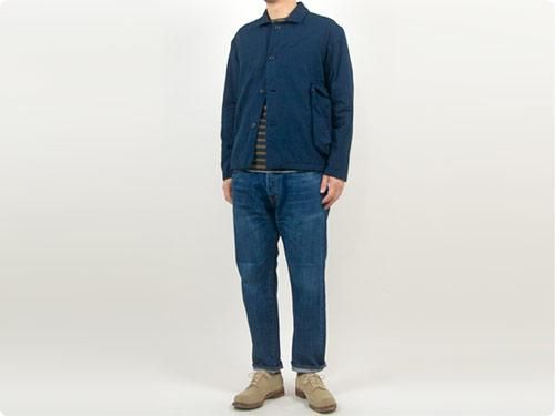 MHL. DRY JERJEY BORDER T-SHIRTS 041BEIGE x NAVY ̥󥺡