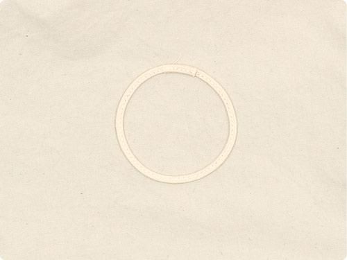 Atelier d'antan Carolʥ Round Bag Cotton NAVY x  DARK NAVY