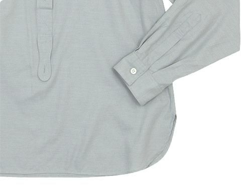 MARGARET HOWELL SOFT COTTON TWILL P/O SHIRTS 021GRAY̥ǥ