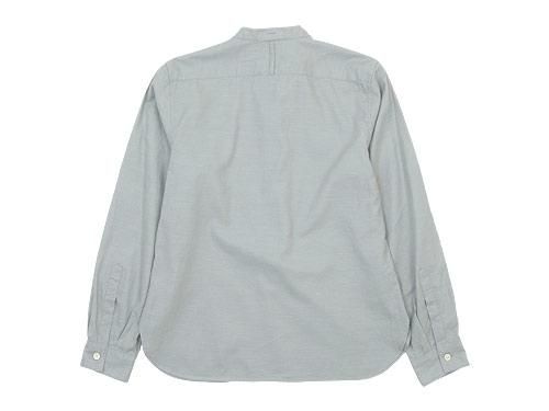 MARGARET HOWELL SOFT COTTON TWILL P/O SHIRTS 021GRAY̥ǥ