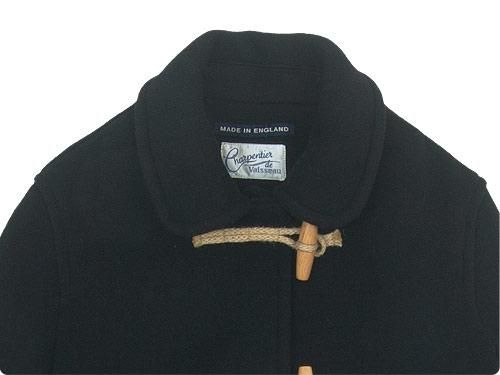 Charpentier de Vaisseau Tate London Tradition Duffle Coat Short BLACK C003182TC275