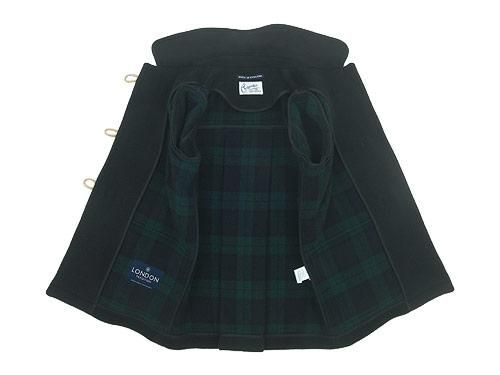 Charpentier de Vaisseau Tate London Tradition Duffle Coat Short BLACK C003182TC275