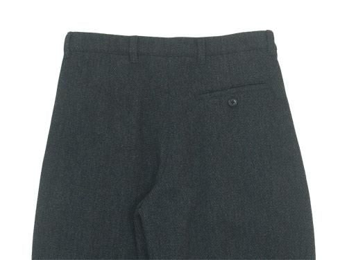 Charpentier de Vaisseau Bryan 2Tuck Pants GRAY x BLACK