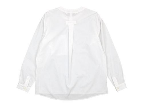 Charpentier de Vaisseau Sally Henry Neck Shirts WHITE