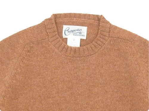 Charpentier de Vaisseau Karl Shetland Crew Neck Knit DARK PINK