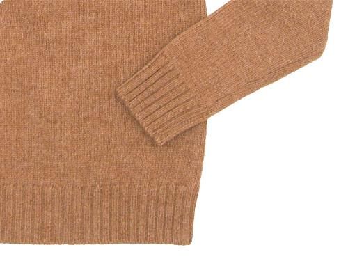 Charpentier de Vaisseau Karl Shetland Crew Neck Knit DARK PINK