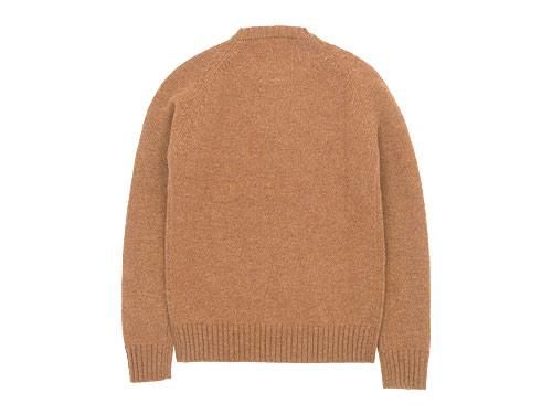 Charpentier de Vaisseau Karl Shetland Crew Neck Knit DARK PINK