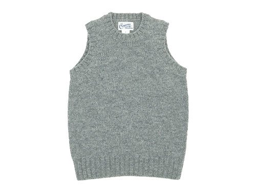 Charpentier de Vaisseau Kurson 3G Crew Neck Knit Vest GRAY