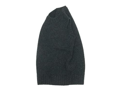 Charpentier de Vaisseau Kurson 3G Crew Neck Knit Vest DARK GRAY