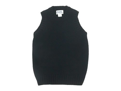 Charpentier de Vaisseau Kurson 3G Crew Neck Knit Vest BLACK