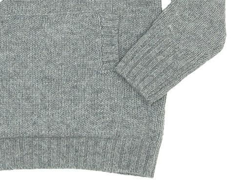 Charpentier de Vaisseau Kurt 3G Horizontal Neck Knit GRAY
