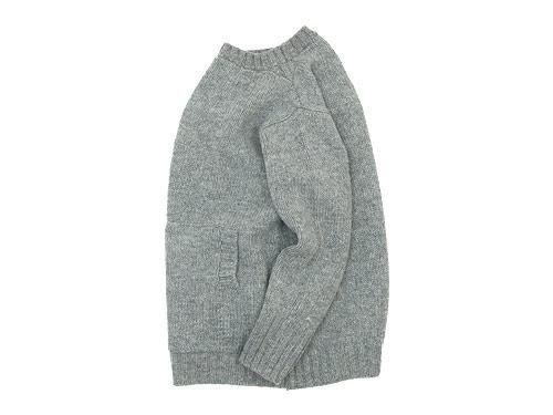 Charpentier de Vaisseau Kurt 3G Horizontal Neck Knit GRAY