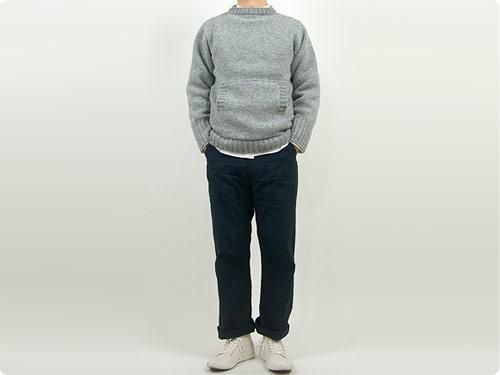 Charpentier de Vaisseau Kurt 3G Horizontal Neck Knit GRAY