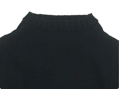 Charpentier de Vaisseau Kurt 3G Horizontal Neck Knit BLACK