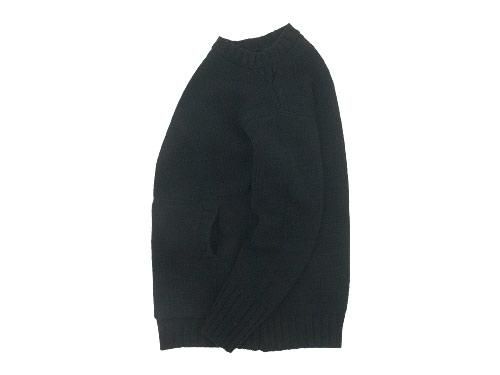 Charpentier de Vaisseau Kurt 3G Horizontal Neck Knit BLACK