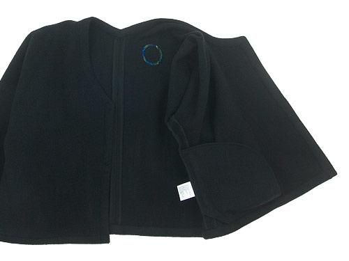 Atelier d'antan Rodinʥ Wool Jacket BLACK