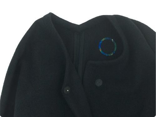 Atelier d'antan Rodinʥ Wool Jacket BLACK