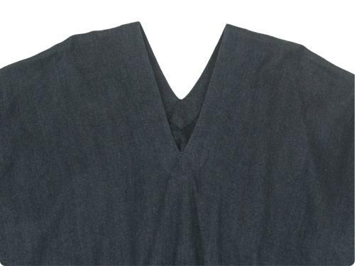 Atelier d'antan NoiretʥΥ tent dress GRAY