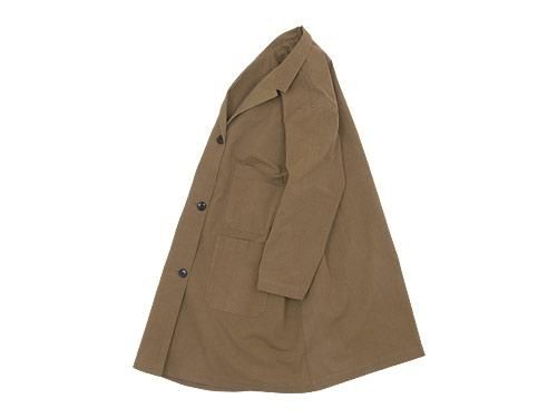 Atelier d'antan Godardʥ Cotton Coat KHAKI