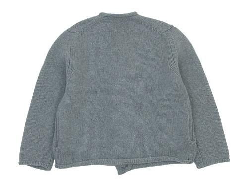 Atelier d'antan Degasʥɥ Wool Cashmere Knit Cardigan GRAY