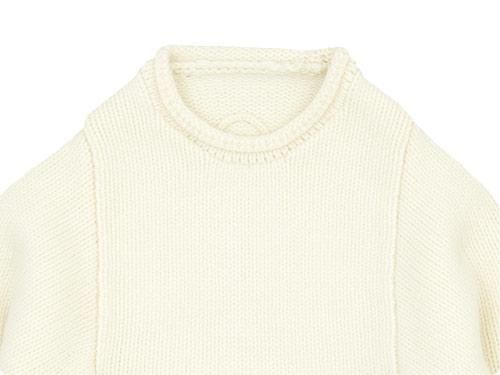 Atelier d'antan Mullanʥޥ Wool Cashmere Knit WHITE