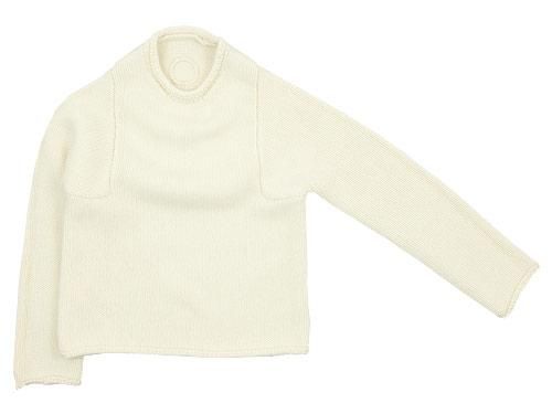 Atelier d'antan Mullanʥޥ Wool Cashmere Knit WHITE