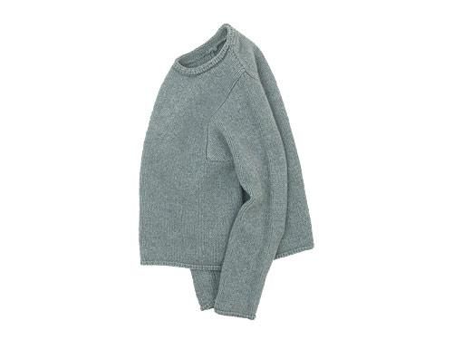 Atelier d'antan Mullanʥޥ Wool Cashmere Knit GRAY