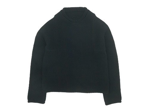 Atelier d'antan Mullanʥޥ Wool Cashmere Knit BLACK