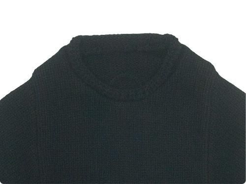Atelier d'antan Mullanʥޥ Wool Cashmere Knit BLACK