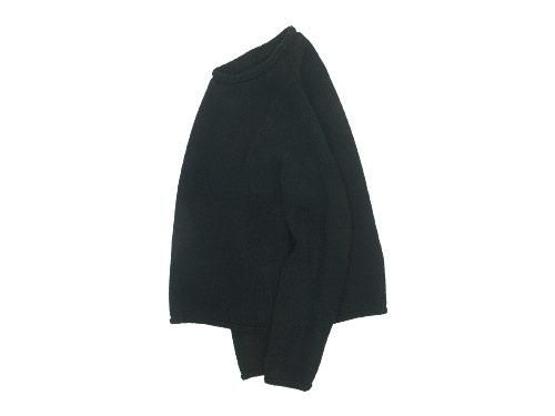 Atelier d'antan Mullanʥޥ Wool Cashmere Knit BLACK