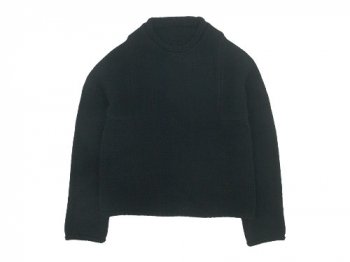 Atelier d'antan Mullan（マラン） Wool Cashmere Knit BLACK