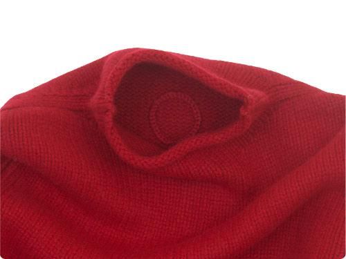 Atelier d'antan Kubinʥӥ Wool Cashmere Turtle Knit RED