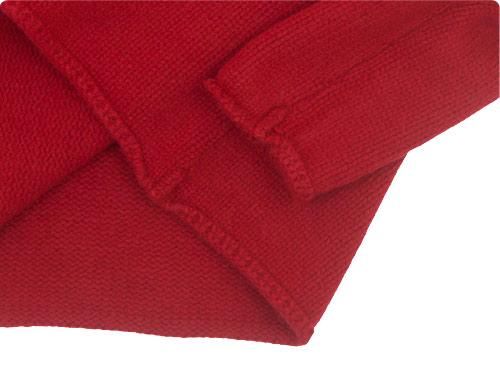 Atelier d'antan Kubinʥӥ Wool Cashmere Turtle Knit RED