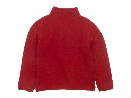 Atelier d'antan Kubinʥӥ Wool Cashmere Turtle Knit RED
