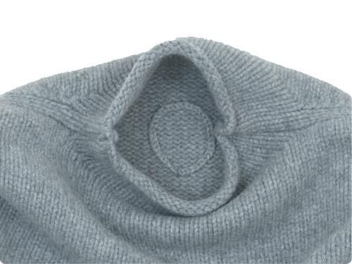 Atelier d'antan Kubinʥӥ Wool Cashmere Turtle Knit GRAY