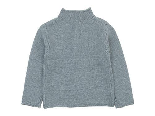 Atelier d'antan Kubinʥӥ Wool Cashmere Turtle Knit GRAY