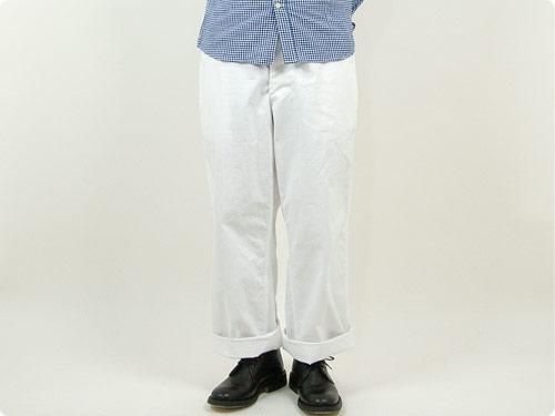 TUKI field trousers 00WHITE