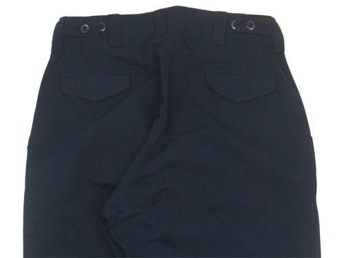 TUKI field trousers 37NAVY BLUE
