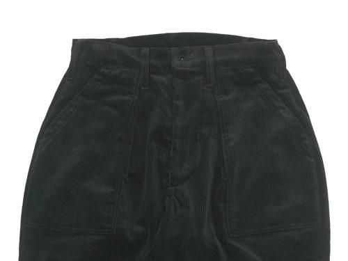 TUKI combat pants corduroy 27MOSS GREEN