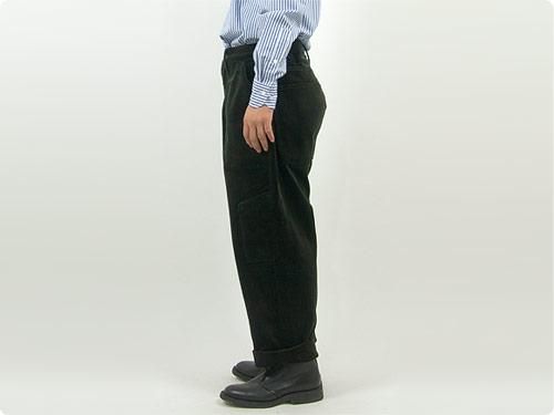 TUKI combat pants corduroy 27MOSS GREEN