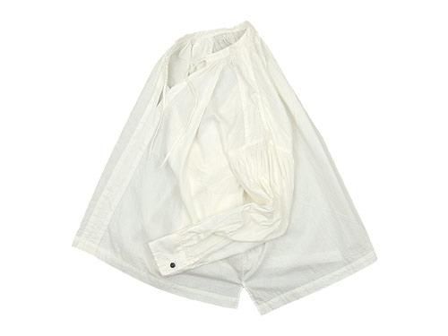 ordinary fits FLORIST BLOUSE OFF WHITE
