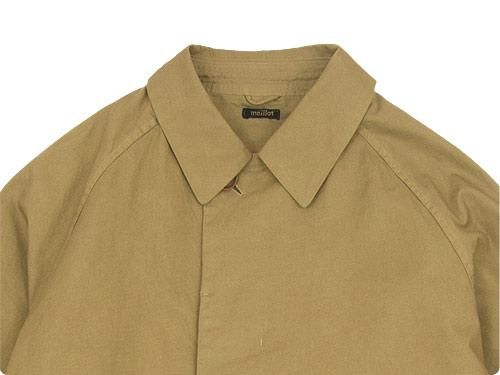 maillot mature cotton over coat KHAKI BEIGE