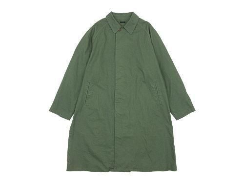 maillot mature cotton over coat OLIVE