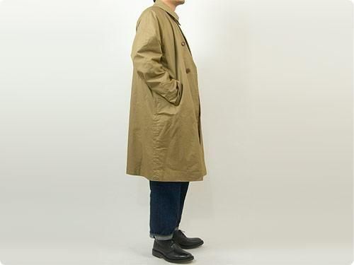 maillot mature cotton over coat OLIVE