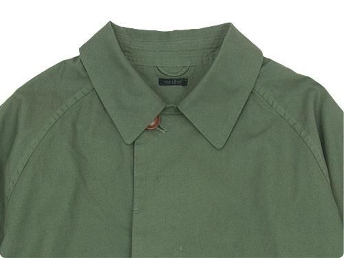 maillot mature cotton over coat OLIVE