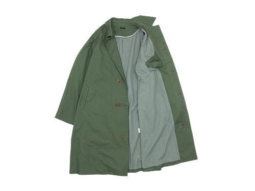 maillot mature cotton over coat OLIVE